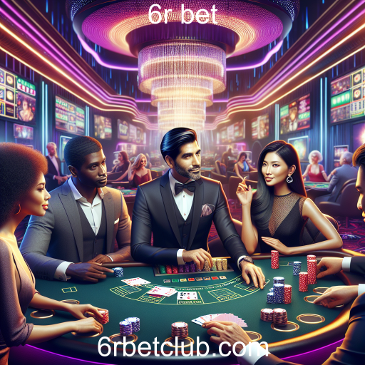Emoção e Interação no Cassino Ao Vivo do 6r Bet